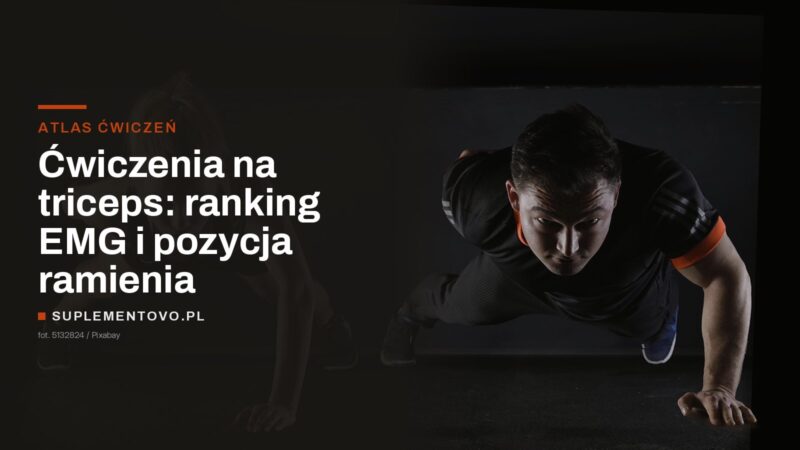 Kobieta i mężczyzna w podporze przodem na jednej ręce, ciemna sala treningowa