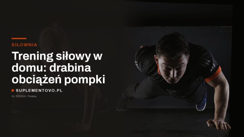 Mężczyzna i kobieta w podporze przodem podczas pompki na ciemnym tle