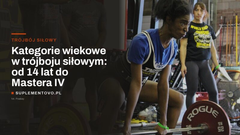zawodniczka w trójboju siłowym podczas podejścia na zawodach